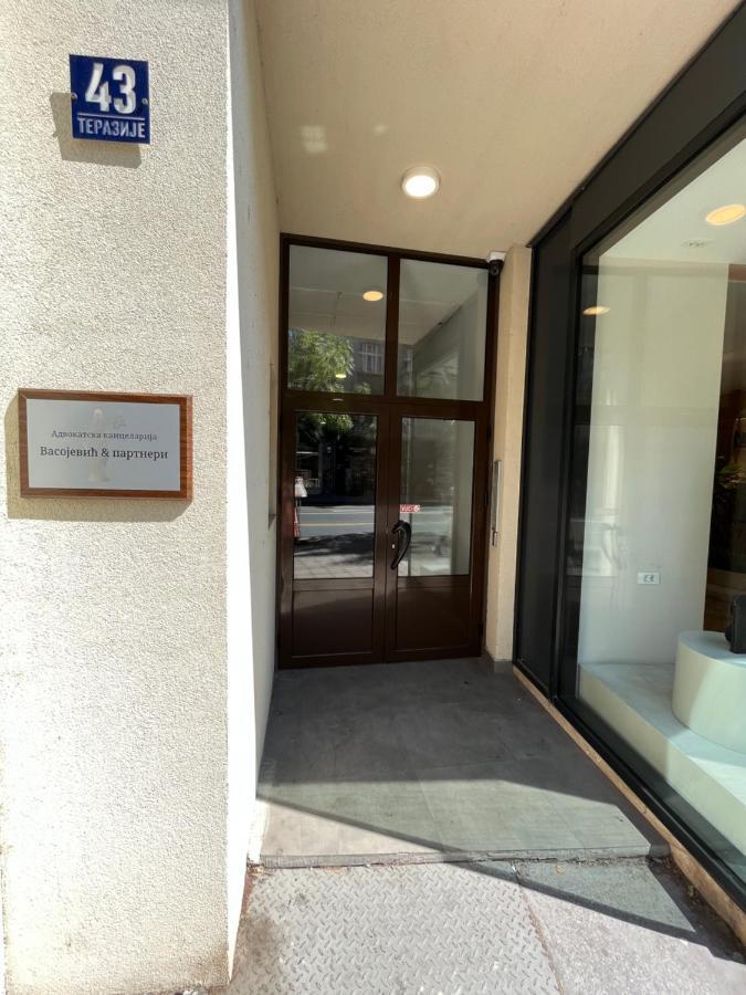 Terazije Square Lux Apartment Belgrado Esterno foto